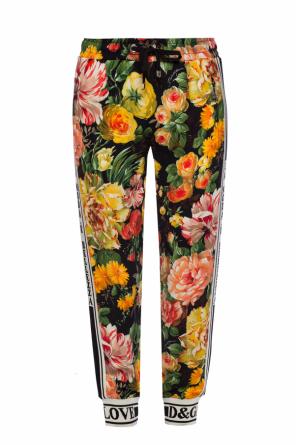 Floral-printed trousers, zdjęcie 1 Floral-printed trousers od Dolce & Gabbana